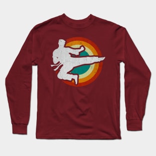 Retro kung fu Long Sleeve T-Shirt